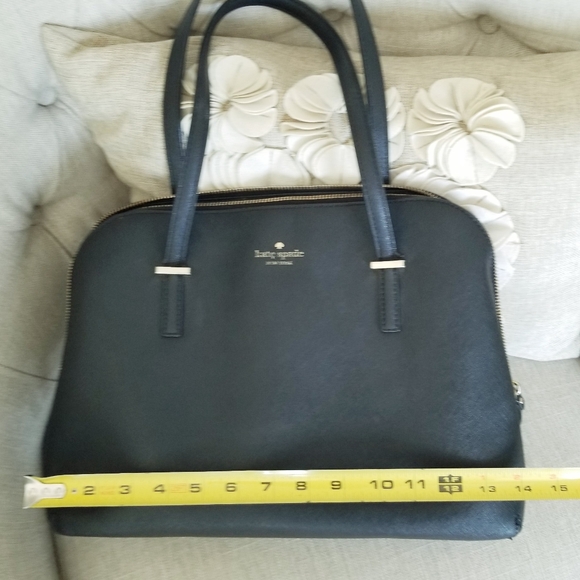 Kate Spade NY Cedar Street Maise Dome Satchel Shoulder Handbag Black Designer - Picture 10 of 16